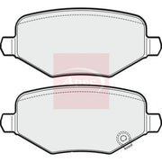 Apec Rear Brake Pad Set PAD2016