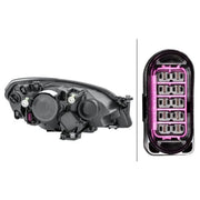 Hella Headlight Headlamp H7/H7 Left 1LL 012 643-031