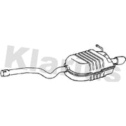 Klarius Box With Tail Pipe Rear SK88L