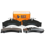 Key Parts 4 x Front Brake Pad Set KBP1589