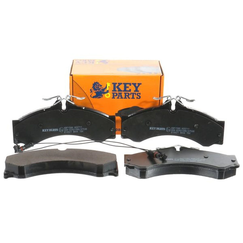 Key Parts 4 x Front Brake Pad Set KBP1589