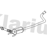 Klarius Box With Centre Pipe Centre HY292L