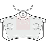 Apec Rear Brake Pad Set PAD1256