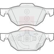 Apec Front Brake Pad Set PD3333