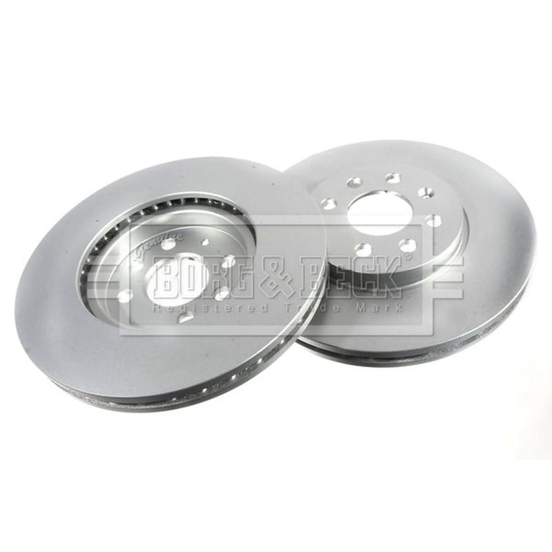 Borg & Beck 2 x Vented Front Brake Discs BBD4393