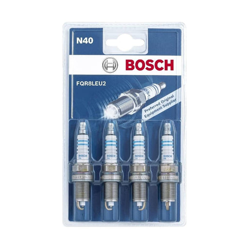 Genuine Bosch Spark Plug Fqr8Leu2 (Pack Of 4) 0242230806 Bosch  - Town Parts