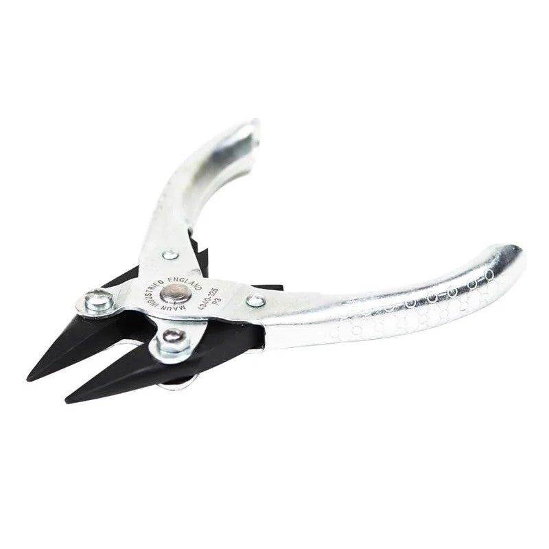 Maun Snipe Nose Parallel Pliers, Serrated Jaws 125mm - 4330-125