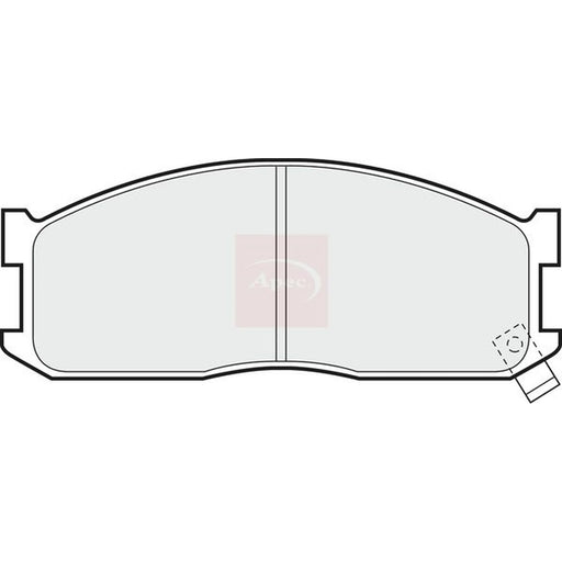 Apec Front Brake Pad Set PAD534