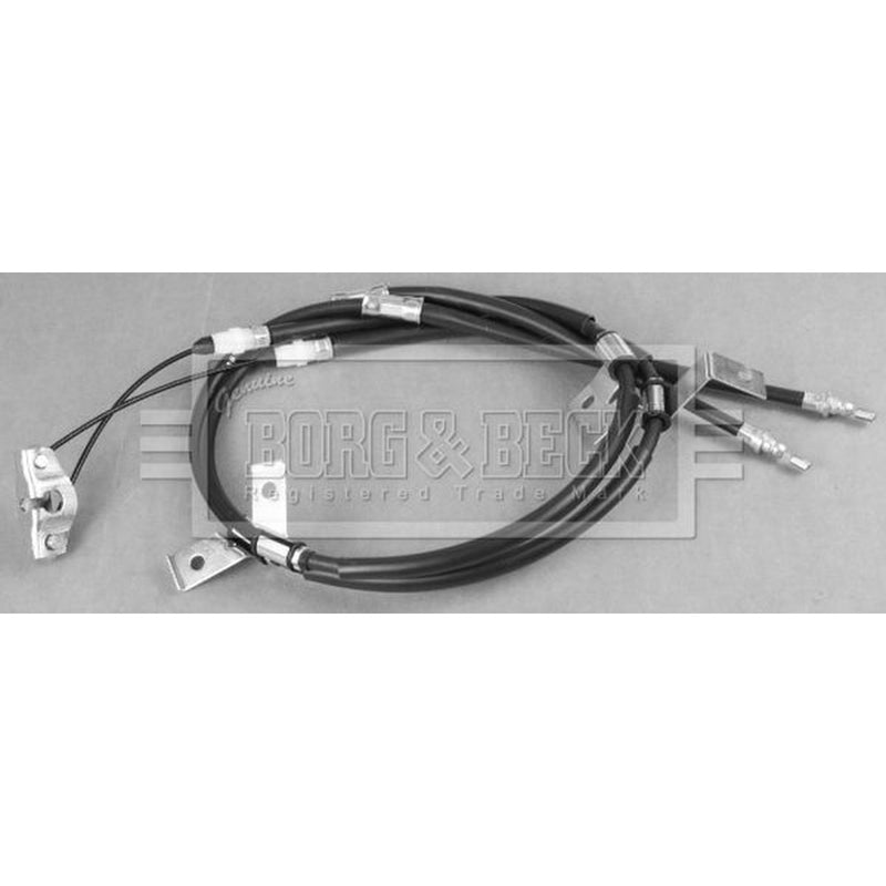 Borg & Beck Handbrake Cable Rear BKB3756