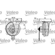 Valeo Car Horn Signal Unit 479159