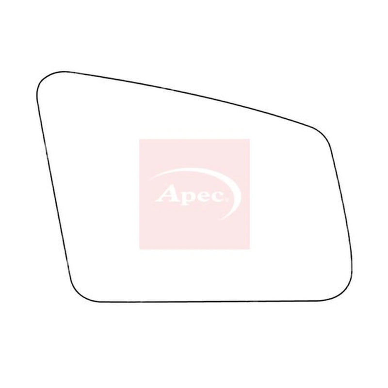 Apec Exterior Wing Mirror Glass Right AMS2080