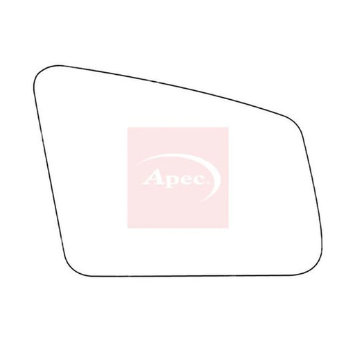 Apec Exterior Wing Mirror Glass Right AMS2080