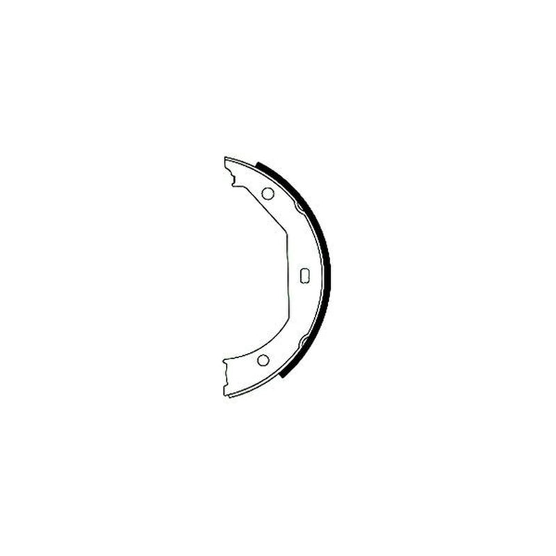 Textar Parking Brake Shoe Set 91049300