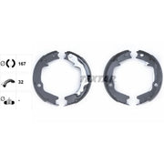 Textar Parking Brake Shoe Set 91075400