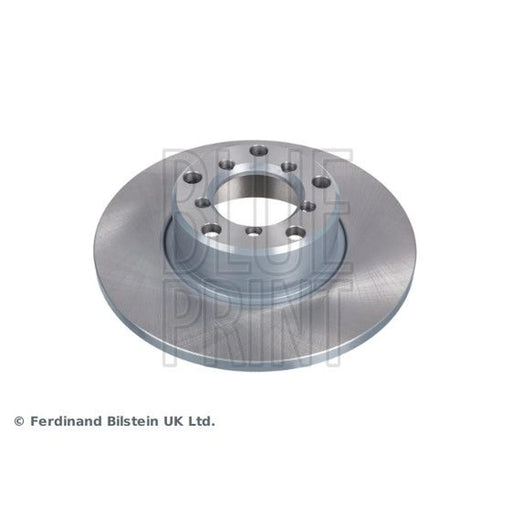 Blue Print 2 x Solid Front Brake Discs ADU174320
