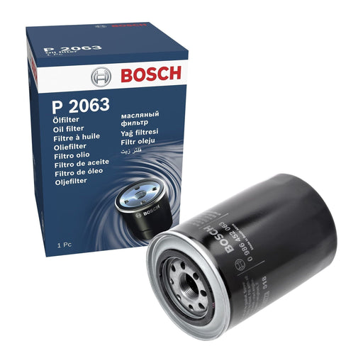 Genuine Bosch Car Oil Filter P2063 Fits Mitsubishi Shogun Tdic - 2.8 - 94-00 098 Bosch  - Town Parts