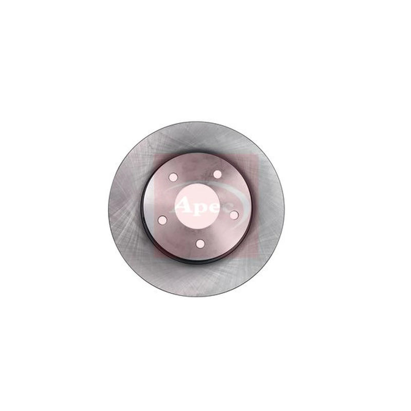 Apec 2 x Solid Rear Brake Discs DSK2332