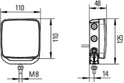 Hella 2ZR 012 456-017 Reverse Light