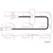 Apec Handbrake Cable Centre CAB1796