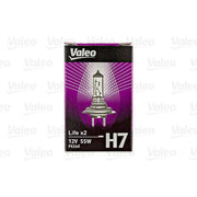 Valeo H7 Bulb Cardboard (Life X2) 032517 032517
