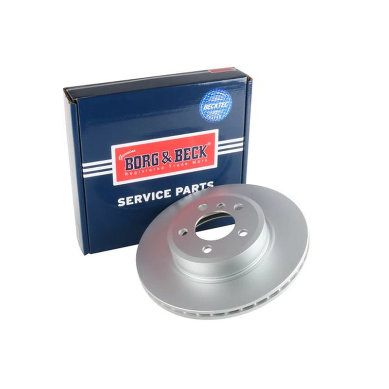 Borg & Beck 2 x Vented Front Brake Discs BBD7025S