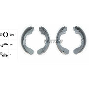 Textar Brake Shoe Set Axle Kit 91056100