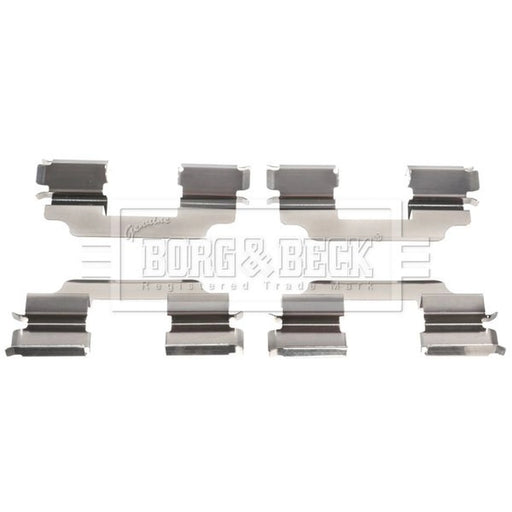 Borg & Beck Brake Pad Accessory Fitting Kit Front BBK1278
