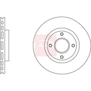 Apec 2 x Vented Front Brake Discs DSK2771