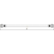 NAPA Brake Hydraulic Hose Line Rear NBH1252