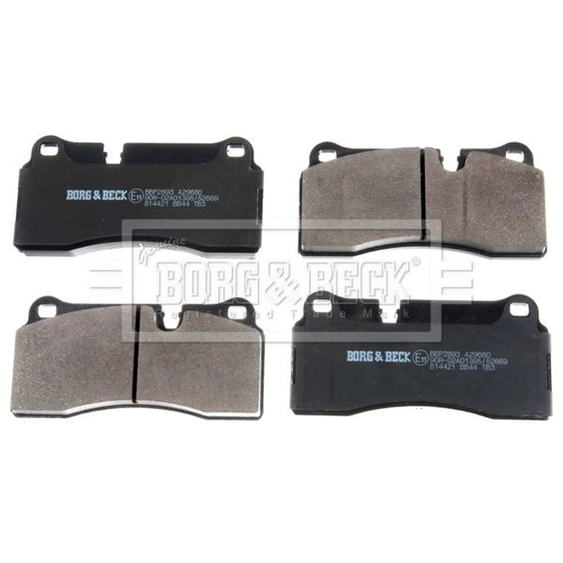 Borg & Beck 4 x Rear Brake Pad Set BBP2893