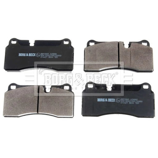 Borg & Beck 4 x Rear Brake Pad Set BBP2893