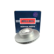 Borg & Beck 2 x Vented Front Brake Discs BBD5722S
