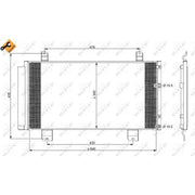 NRF Air Conditioning Condenser 350100