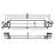 NRF Intercooler (Charge Air Cooler) 30161A