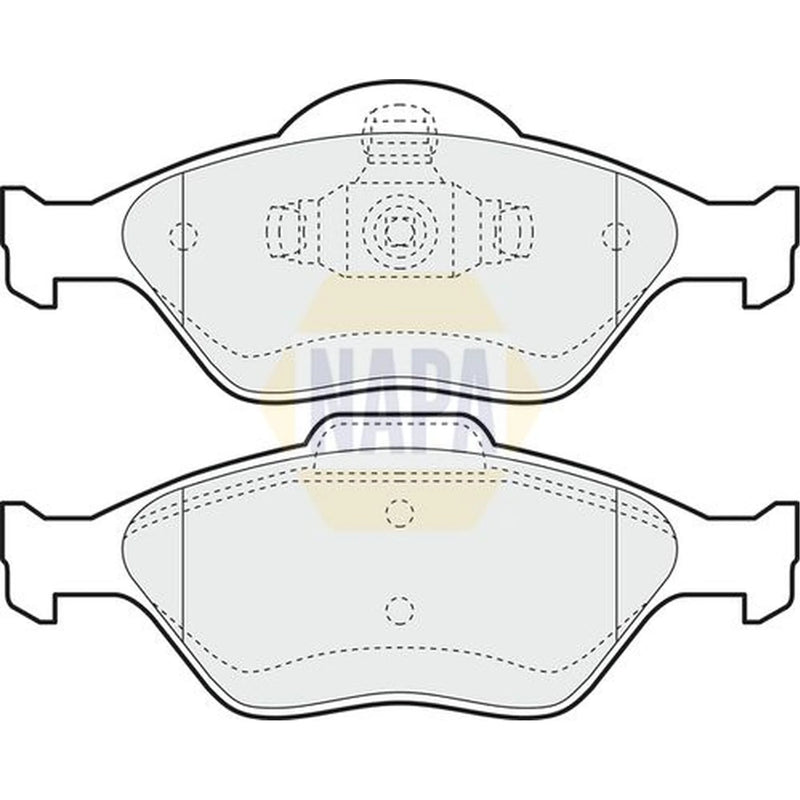 NAPA Front Brake Pad Set NBP1111