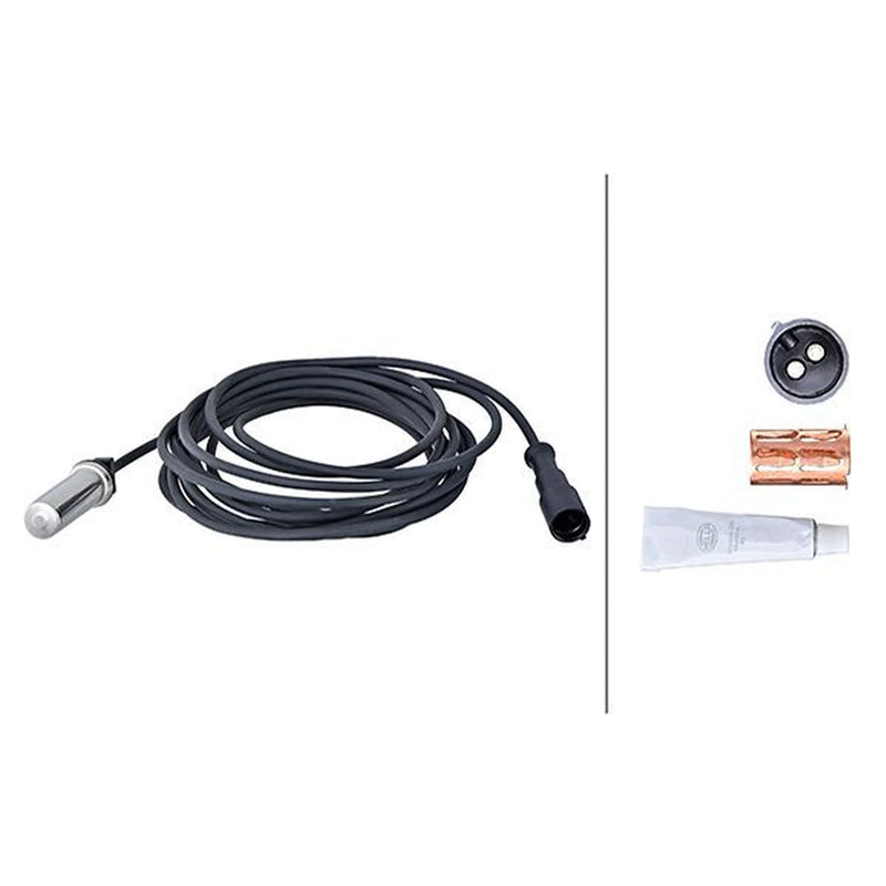 Hella ABS Wheel Speed Sensor Rear 6PU 230 048-591