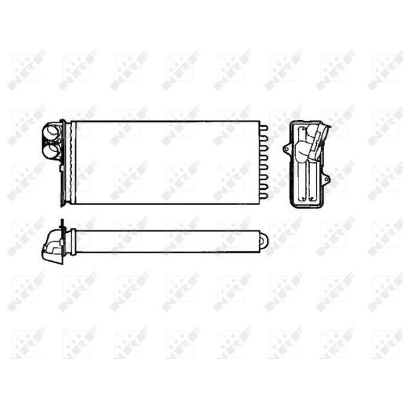 NRF Heater Matrix Core Heat Exchanger 53551