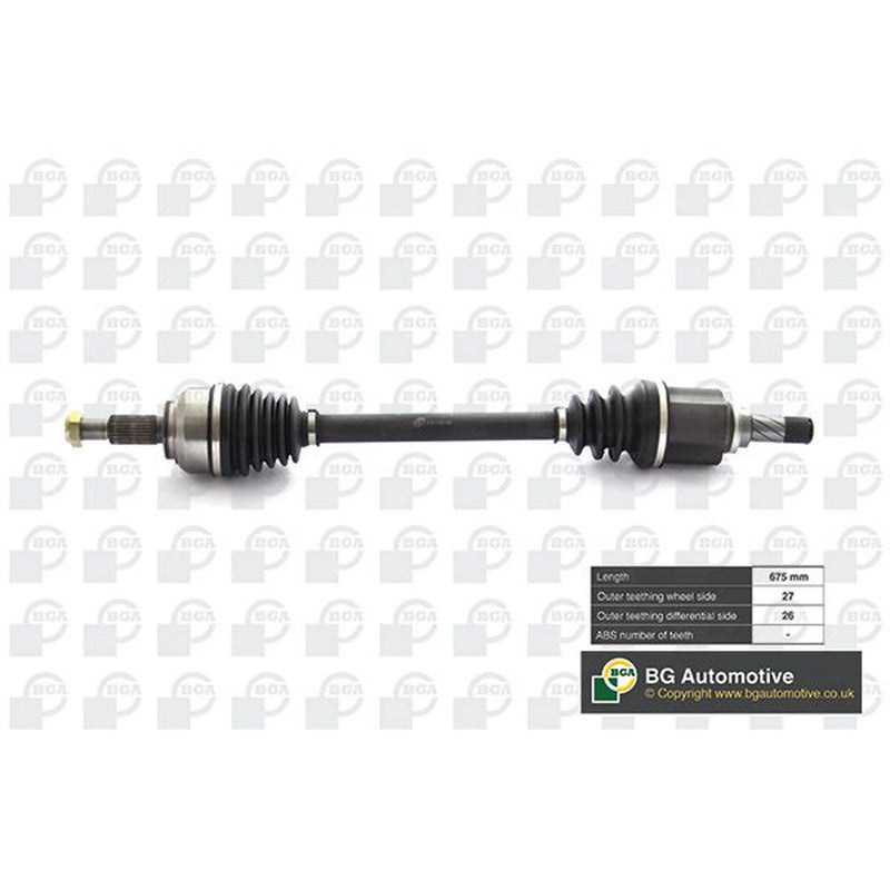 BGA CV Drive Shaft Driveshaft Front Left DS7354L