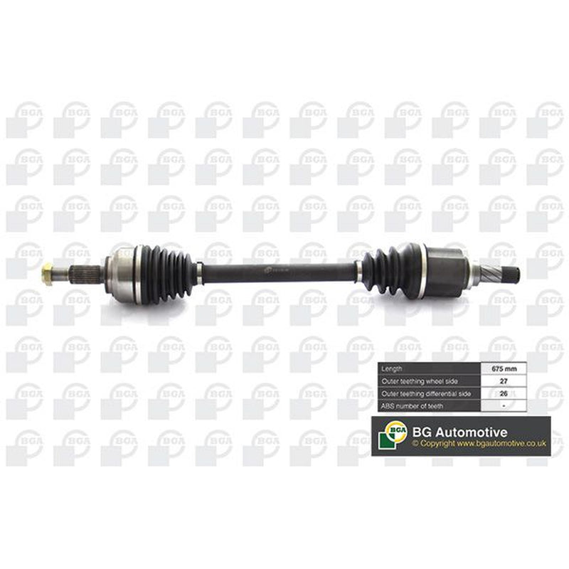 BGA CV Drive Shaft Driveshaft Front Left DS7354L