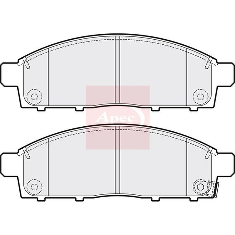 Apec Front Brake Pad Set PAD2106