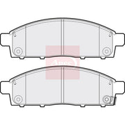Apec Front Brake Pad Set PAD2106