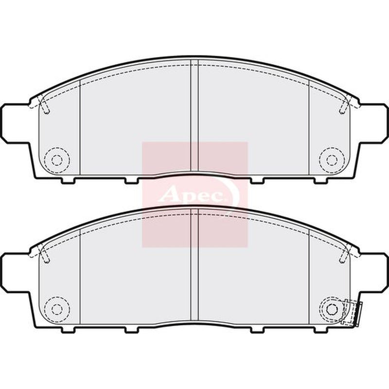 Apec Front Brake Pad Set PAD2106