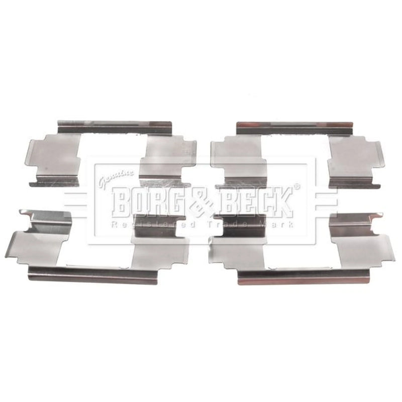 Borg & Beck Brake Pad Accessory Fitting Kit Front BBK1436