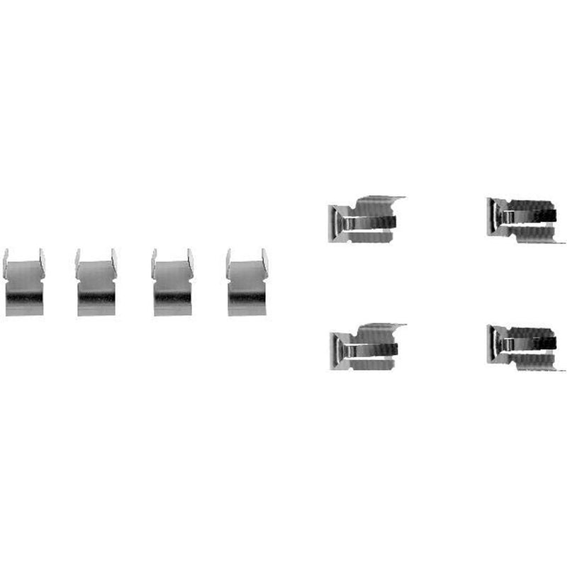 Textar Brake Pad Accessory Fitting Kit Front 82047200