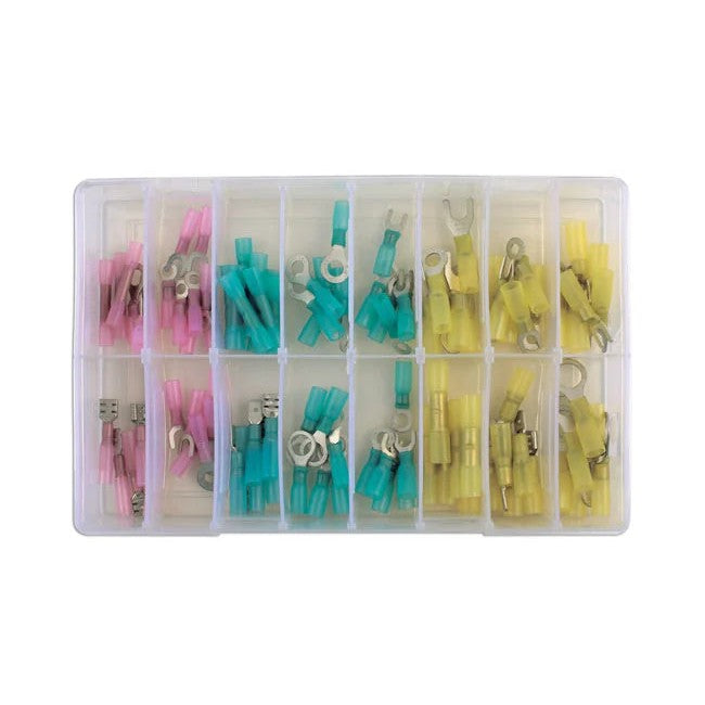 Connect Assorted Heat Shrink Terminals Box 100pc - CPL