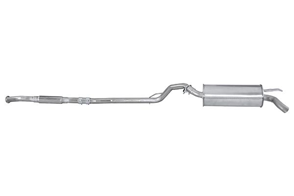 Hella 8LD 366 034-771 Rear Muffler