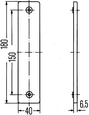 Hella 8RA 002 023-011 Reflector
