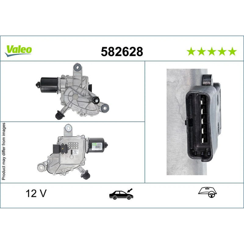 Valeo Front/Rear Wiper Motor Right Front 582628