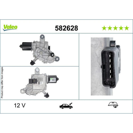Valeo Front/Rear Wiper Motor Right Front 582628