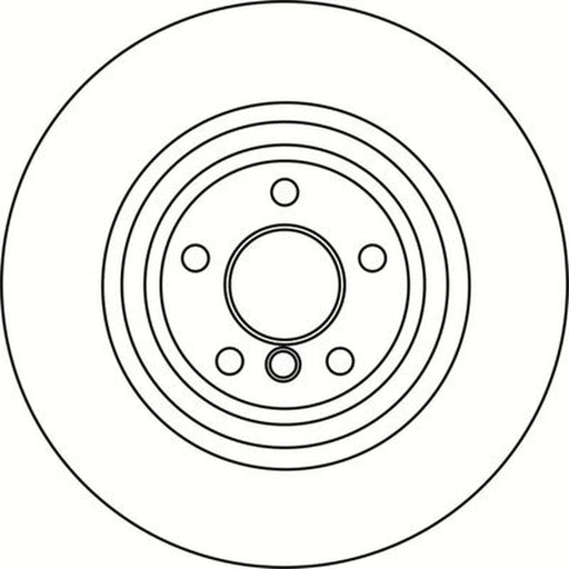 Abtex 2 x Vented Rear Brake Discs BD2154V